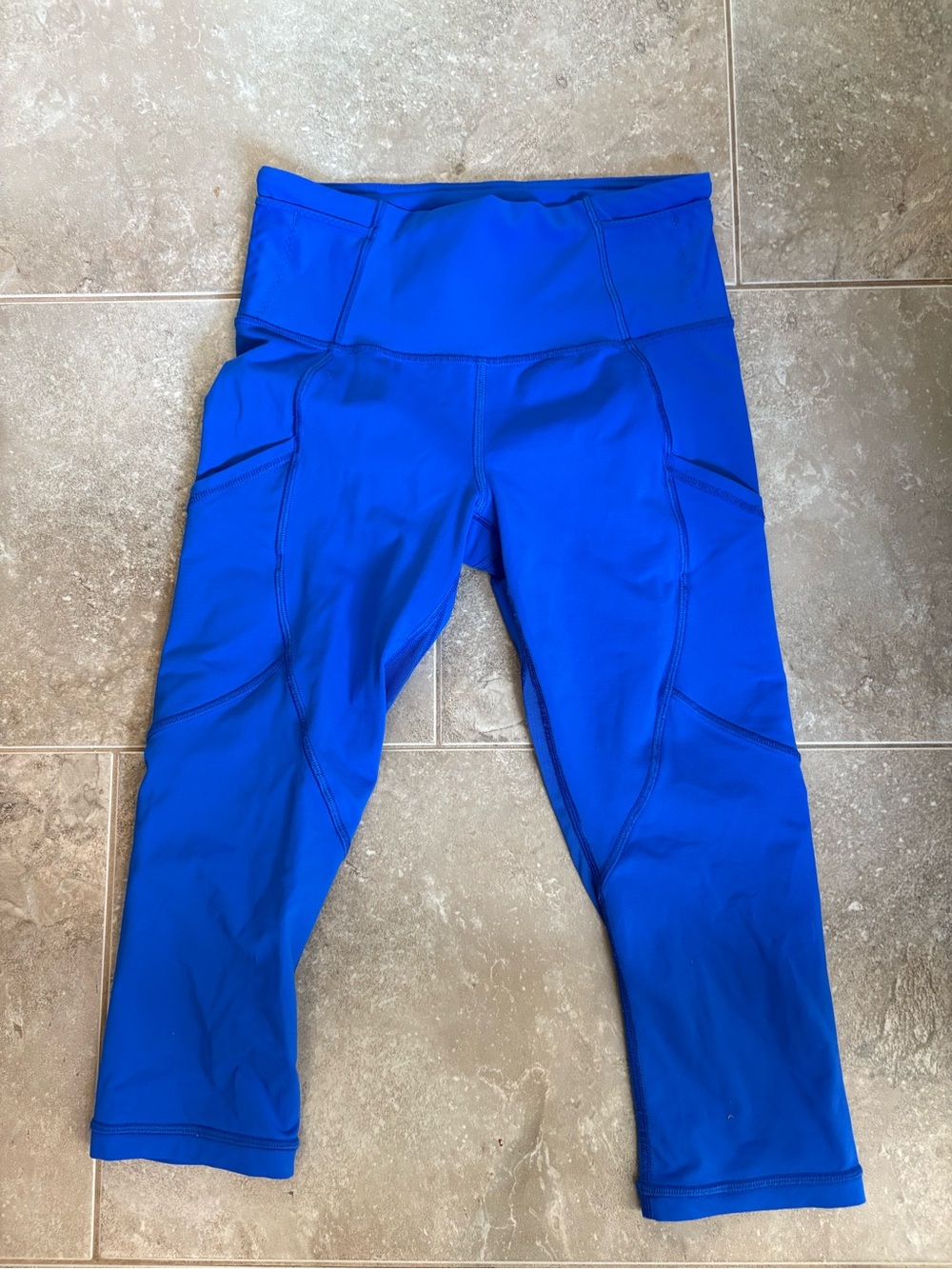 lululemon athletica Electric Blue Kids Capri Leggings